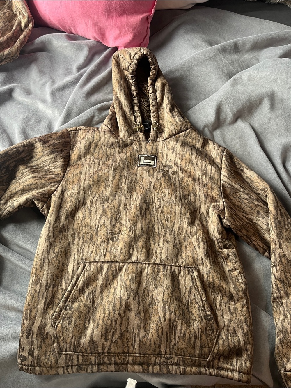 Brown Camouflage Hoodie Jacket - Unbranded
